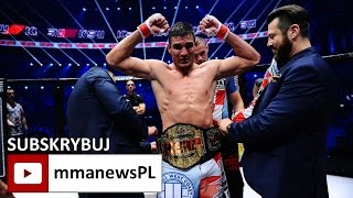 KSW 31 Goran Reljic nowym mistrzem wagi półciężkiej [upl. by Htebilil338]