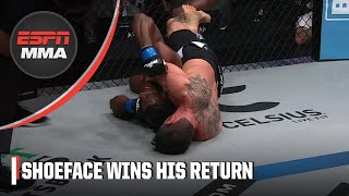 Antonio Carlos Jr wins first fight in nearly 2 years by submission  ESPN MMA [upl. by Conrado]