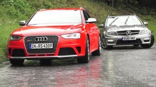 New Audi RS4 Old Audi RS4s New RS4 v C63 Phew  CHRIS HARRIS ON CARS [upl. by Sancho]