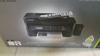 Epson l565 printer unboxing and review [upl. by Maxi]