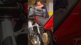 SWMOTECH Drybag 350 sobre la MV Agusta EnduroVeloce swmoteches swmotech shorts [upl. by Callahan]