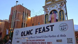 🇮🇹 1st Day • Giglio Feast 2024 OLMC Feast Williamsburg Brooklyn NY [upl. by Anear]