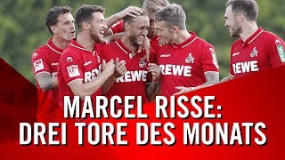 Marcel RISSE trifft drei Mal zum TOR DES MONATS  1 FC Köln [upl. by Erena]