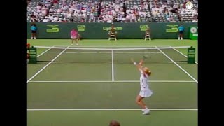 Monica Seles vs Nathalie Tauziat  1990 Lipton Championships SF  Highlights HD [upl. by Farl800]