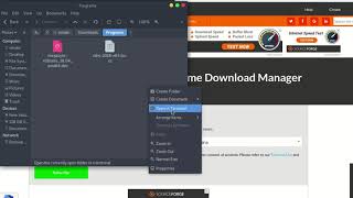 Install a downloader like IDM on linuxInstall XDM Linux [upl. by Daub]