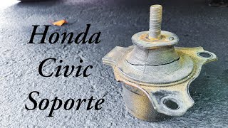 Cómo Cambiar El Soporte Del Motor Del Lado Del Conductor De Un Honda Civic [upl. by Harlin147]