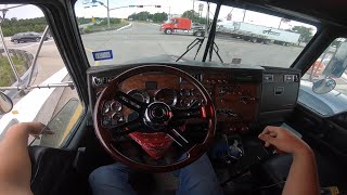 POV  TRUCK DRIVING KENWORTH [upl. by Yenffit]