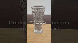 Chia seed drinkweight loss drinkbenefits of chia seedsshorts [upl. by Elrebmik]