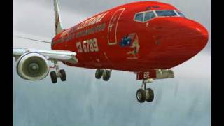 FS2004 Virgin Blue Brisbane to Mackay FULL FLIGHT [upl. by Aliac]