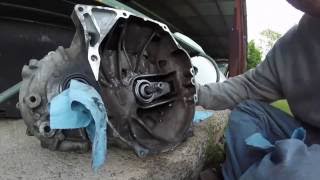 DIY 8th Gen Civic Si Throwout BearingRelease Bearing Install Part  7 Clutch Job [upl. by Yhtuv]