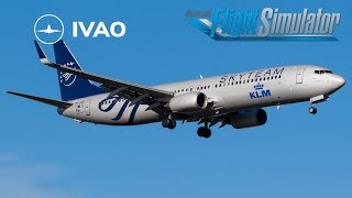 رحلة الخطوط الهولندية افتراضية MSFS2020 Flight No KLM1927 From EHAM TO LSGG quotIVAO Online quot [upl. by Naivat]