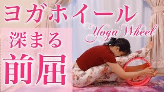 【YogaWheel】ヨガホイールでかな〜り深まる前屈【Kaorus宅トレChannel】 [upl. by Atekal]