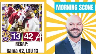 LSU Collapses vs Alabama 4213  Saints vs Falcons Game Day [upl. by Atiran]