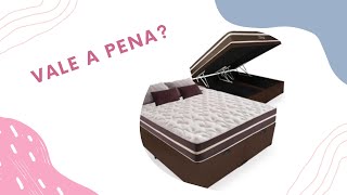 RESENHA DA CAMA BOX COM BAÚ CLASSIC ANJOS [upl. by Nitnerb]