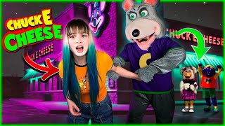 🟢 ENCONTRAMOS el ATERRADOR ESCONDITE de CHUCK E CHEESE y ME ATRAPÓ el RATÓN CHUCK 😰🧀😈 [upl. by Adnilec]