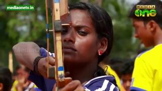 archery training in thalaikkal chandu development society [upl. by Obrien]