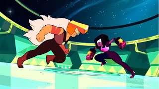 Битва Гранат и Яшма Вселенная Стивена  Fight Garnet and Jasper Steven Universe  rus sub [upl. by Atinot]