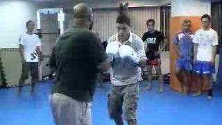 k1max virgil kalakodas punch training in tokyo かくくりＴＶ [upl. by Lexa81]