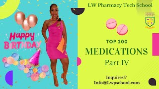 Top 200 Drugs  Medications Part IV 2023 [upl. by Bussy]