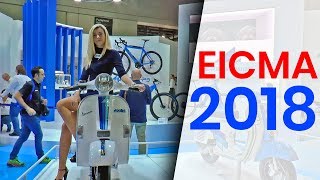 EICMA 2018 novità e curiosità per il settore delle ebike e moto elettriche [upl. by Seniag971]