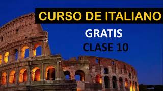 clase 10 de ITALIANO CURSO COMPLETO GRATIS  SOY MIGUEL IDIOMAS [upl. by Mavilia596]