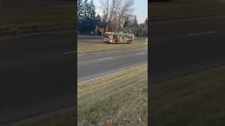 D40LFR 8070 On Route 40 To Crowfoot Station transit bus shorts fyp calgary yyc [upl. by Nylg]