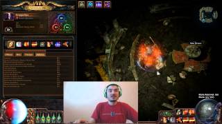 Path of Exile Chaos Inoculating My Burning Discharge [upl. by Imoin]