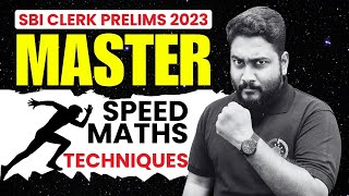 SBI Clerk 2023 Master Speed Math  Unique Techniques amp Approach  Career Definer  Kaushik Mohanty [upl. by Oinotla728]