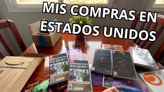 UnboxingReview MIS COMPRAS DE VIDEOJUEGOS EN ESTADOS UNIDOS [upl. by Miarhpe200]