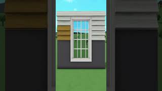 tips to make your bloxburg exterior more realistic🔨 robloxbloxburg roblox bloxburghouse [upl. by Isewk]