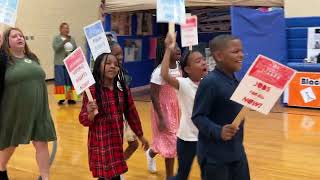 Whiteville Elementary School Living Black History Museum 2024  The March on Washington [upl. by Bayer626]