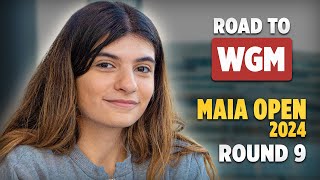 LIVE  Round 9 Maia Chess Festival 2024 [upl. by Aliakim]