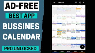 Best Free Business Calendar App for Android [upl. by Kare929]