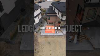 Installing the liner at the Ledgestone project shorts [upl. by Doykos]