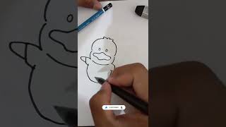 Menggambar karakter pekkledrawing drawingtutorial viralvideo [upl. by Eiruam]