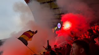 Motherwell fans at Hampden [upl. by Attennyl]