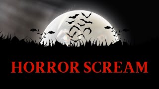 Scary Sound Effects Horror Scream [upl. by Wernher]