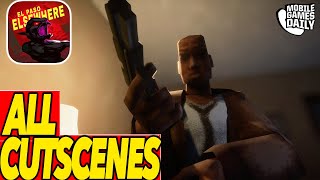 EL PASO ELSEWHERE All Cutscenes Full Game Movie [upl. by Nawor]