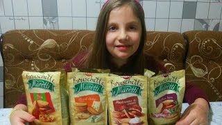 CHALLENGE Bruschette Maretti сухарики угадай вкус [upl. by Helprin]