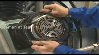 OVERHAULING OF MARINE AIR COMPRESSOR  Checks of air compressor piston rings [upl. by Naylor798]