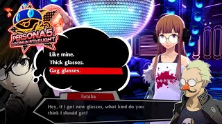 What Kind Of Glasses Should Futaba Get All Choice  Persona 5 Dancing In Starlight [upl. by Nickelsen633]