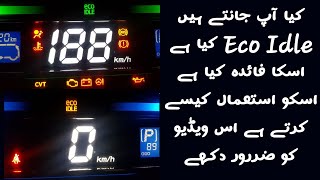 Daihatsu Mira ES Detailed Review  Features  how eco idle works  Mira  by fir cars [upl. by Oicirbaf]