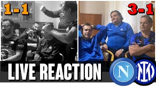 AGITATI ➡︎ NAPOLIINTER 31 live reaction [upl. by Ahsanat]