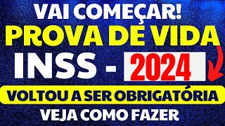 PROVA DE VIDA 2024 SAIU LISTA DE QUEM PRECISA FAZER PROVA DE VIDA DO INSS AGORA [upl. by Berke]