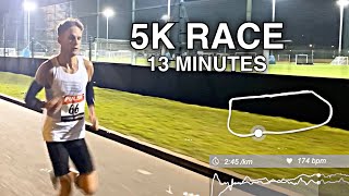 FAST 5K Road Race with Garmin data [upl. by Attesoj]