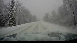 Anchor Point to Homer Alaska and Back An overly winter day Nov 3 2024 [upl. by Yaras]