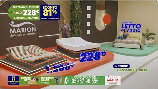 Offerta MATERASSI MARION SCONTI EXTRA LARGE Tel 0598796556 [upl. by Suoivatnom]