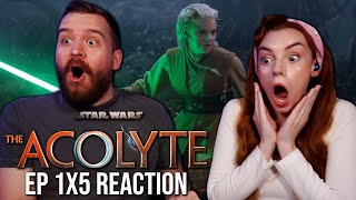 Lightsaber Combat Is Peak Again  The Acolyte Ep 1x5 Reaction amp Review  Star Wars On Disney [upl. by Hoffer403]