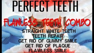 Perfect Teeth  Perfect Teeth Combo  Subliminal Affirmations [upl. by Alben]