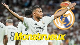 Liga  Kylian Mbappé inscrit ses deux premiers buts en Liga le Real Madrid vainqueur du Betis 20 [upl. by Muhan]